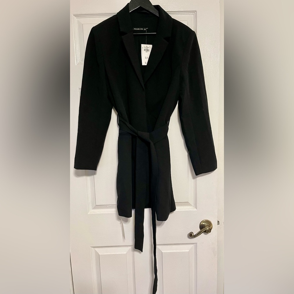 Abercrombie & Fitch Black Mini Dress Elegant Style